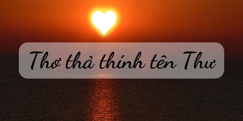 thơ tán Thư